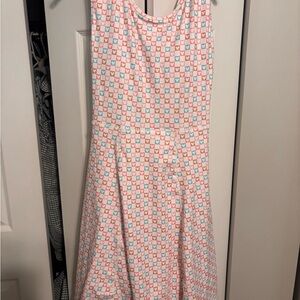 Heart Pattern Sleeveless Dress